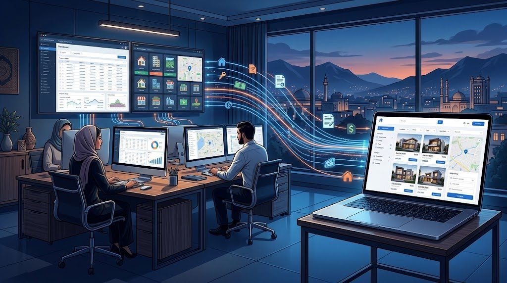 وب‌سایت و سیستم مدیریت ملکیت برای رهنمای معاملات؛ مزایا، امکانات و کاربردها